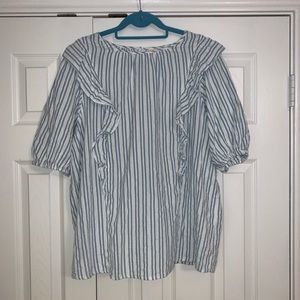 Blue Stripe top
